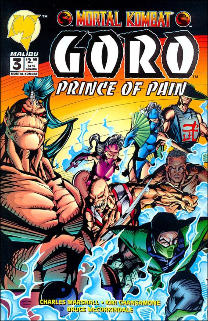 Goro: Prince of Pain - Fonts In Use